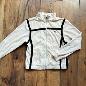 Vintage Puma Velour Track Jacket